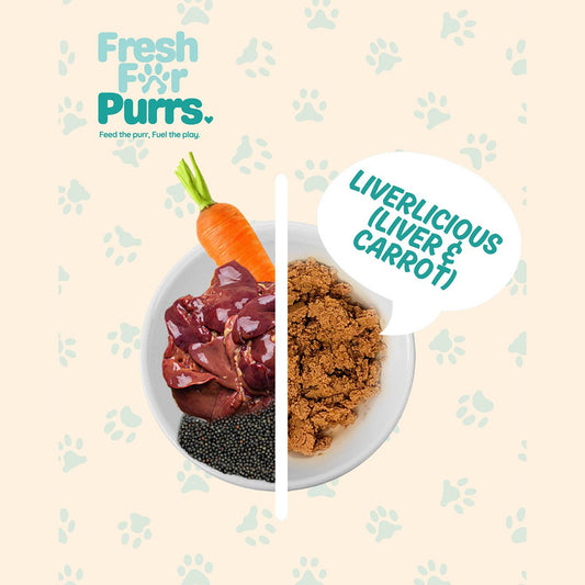 Fresh For Purrs Carrot Cat Food Meal Topper