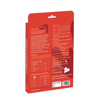 Fresh For Purrs Carrot Cat Food Meal Topper