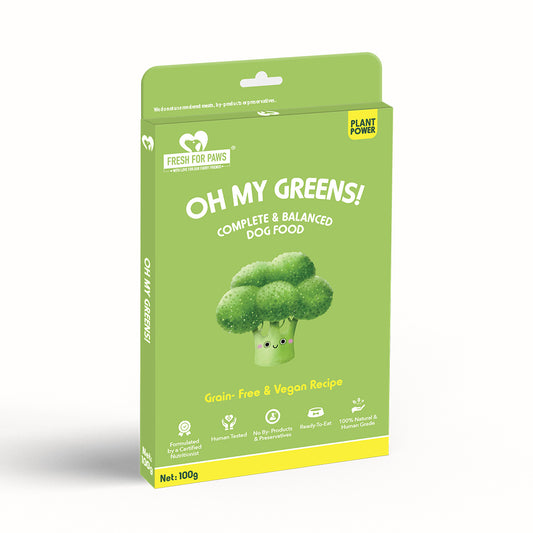 Fresh For Paws Oh My Greens Wet Food for Dogs