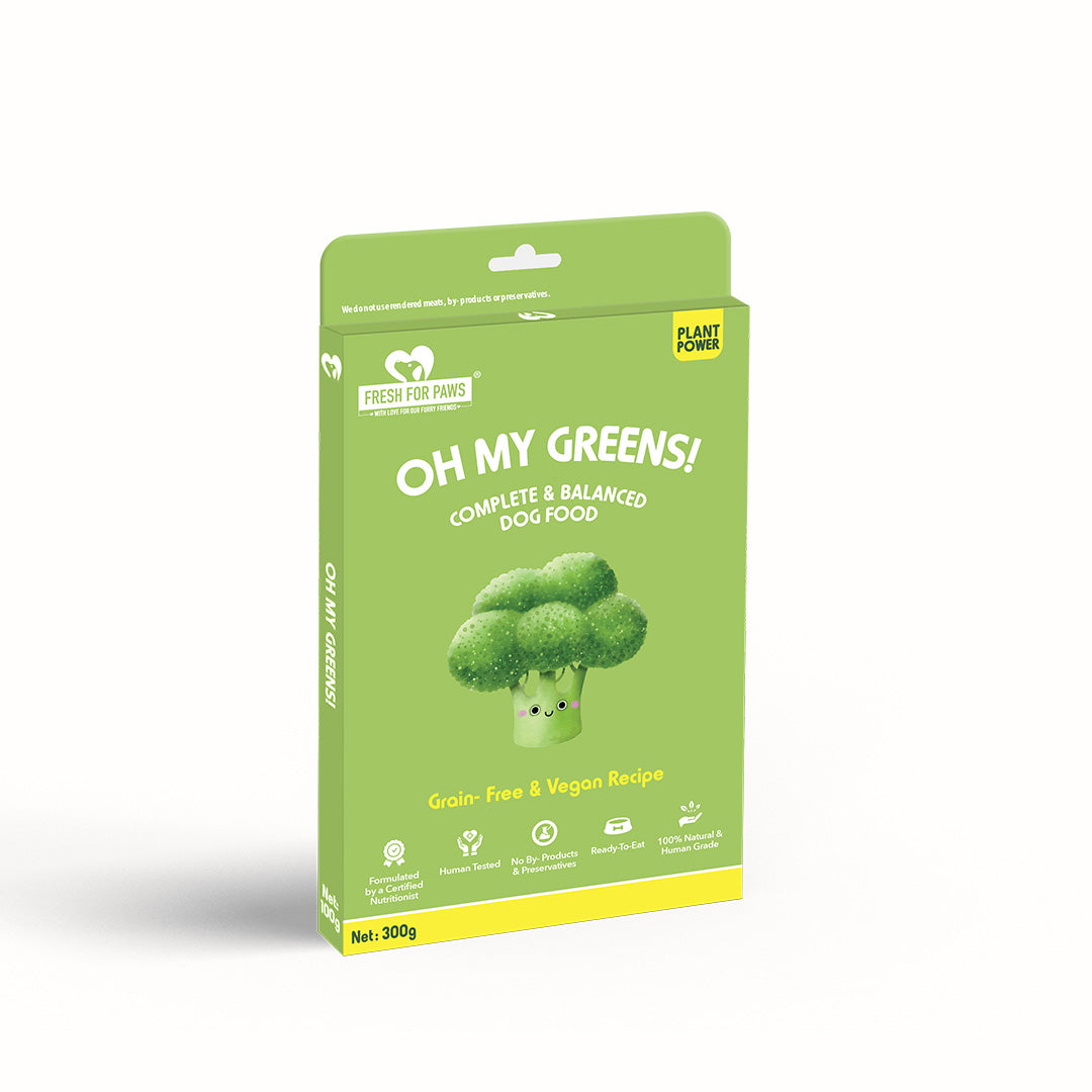 Fresh For Paws Oh My Greens Wet Food for Dogs