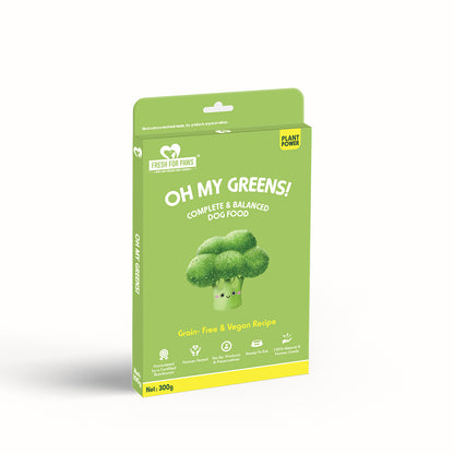 Fresh For Paws Oh My Greens Wet Food for Dogs
