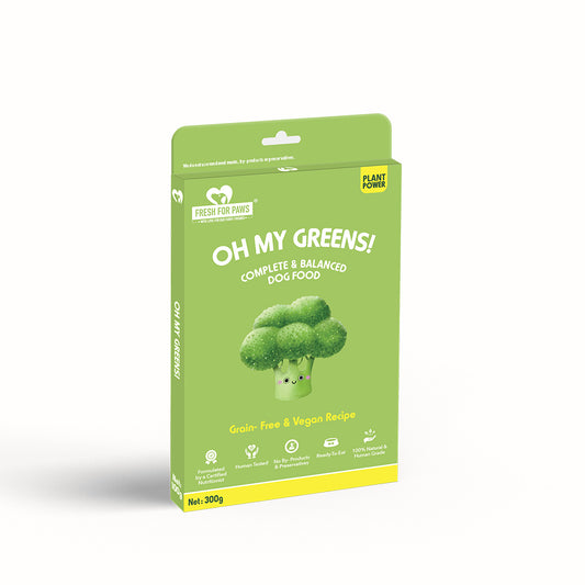 Fresh For Paws Oh My Greens Wet Food for Dogs
