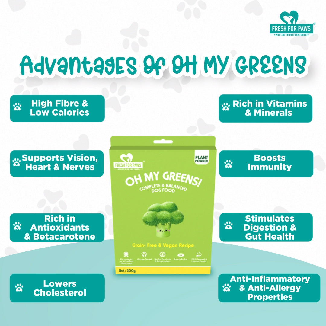 Fresh For Paws Oh My Greens Wet Food for Dogs