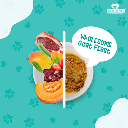Fresh For Paws Wholesome Goat Feast Wet Food for Dogs