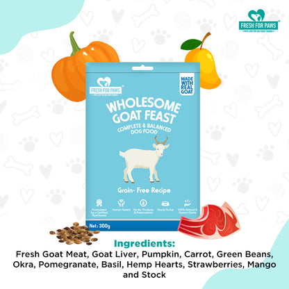 Fresh For Paws Wholesome Goat Feast Wet Food for Dogs