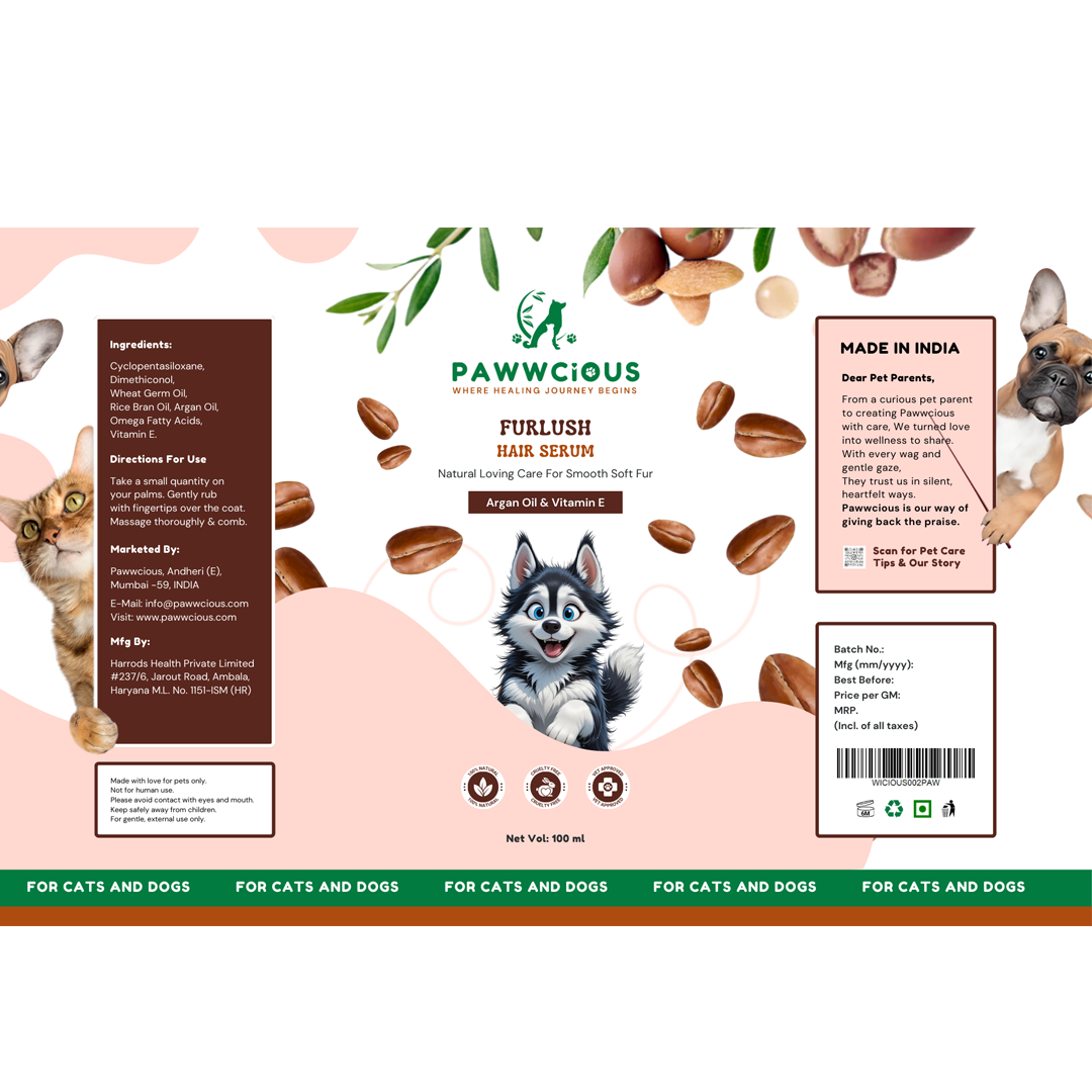 Pawwcious Furlush Hair Serum