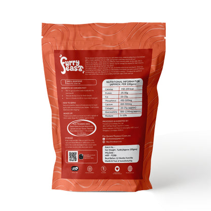 FurryFeast Feety Treats | Air-Dried Chicken Feet Dog Chews