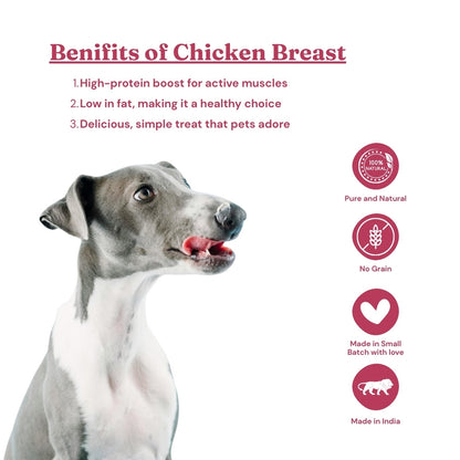 FurryFeast Protein Pop | Chicken Breast Jerky Treats for Dogs & Cats