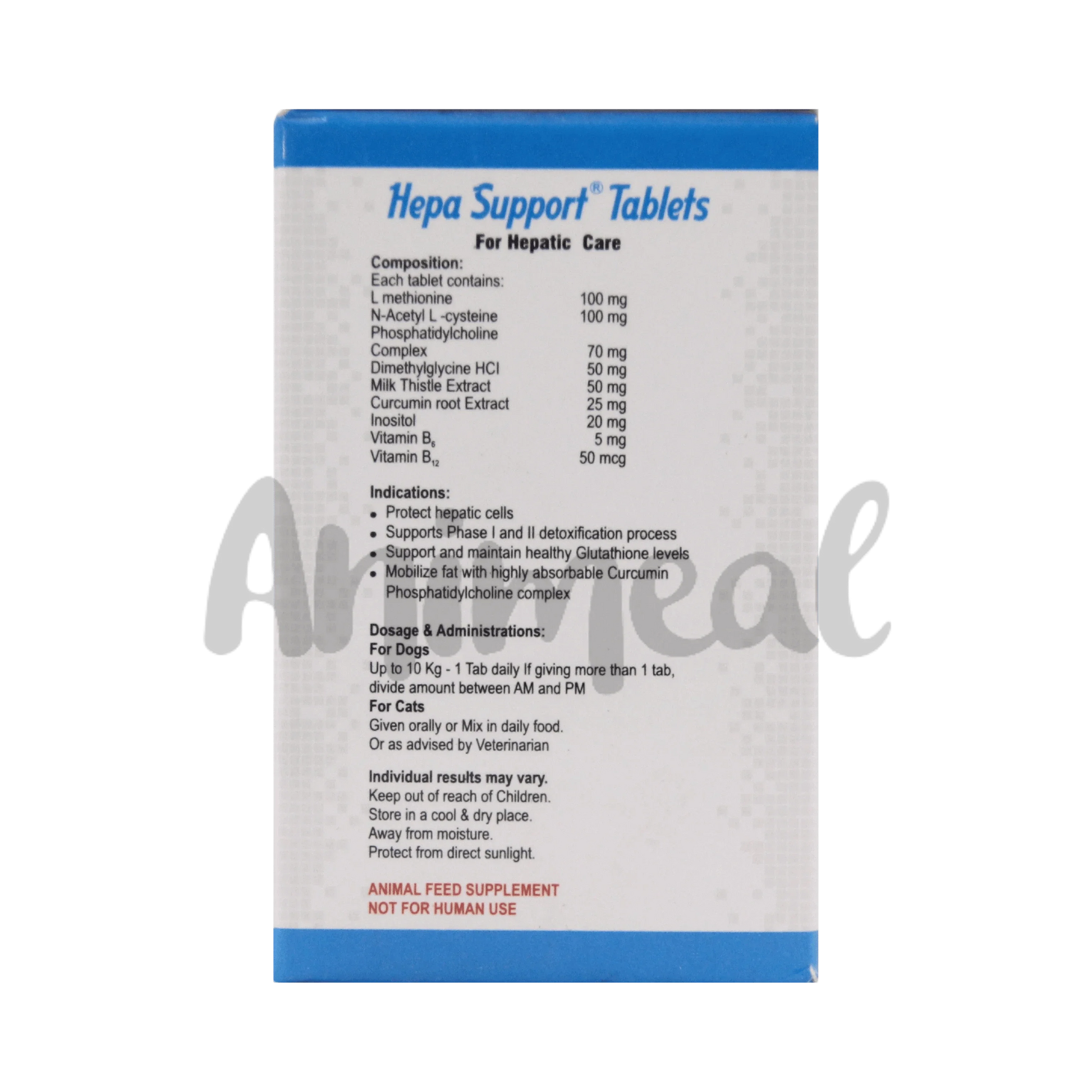 HEPA SUPPORT TABLET - Animeal