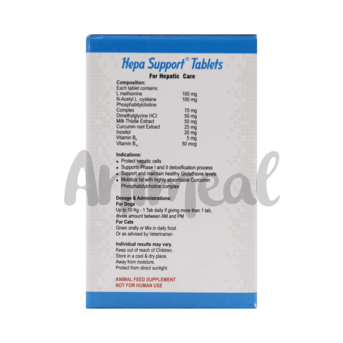 HEPA SUPPORT TABLET - Animeal