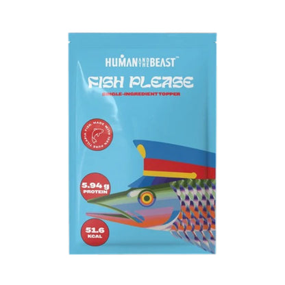 HUMAN AND THE BEAST 100% Single Ingredient Toppers | FISH PLEASE