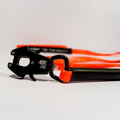 HUMAN AND THE BEAST The Super Leash | Black - Hunter Orange