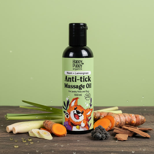 Happy Puppy Organics Anti-Tick Spa Oil 100ml