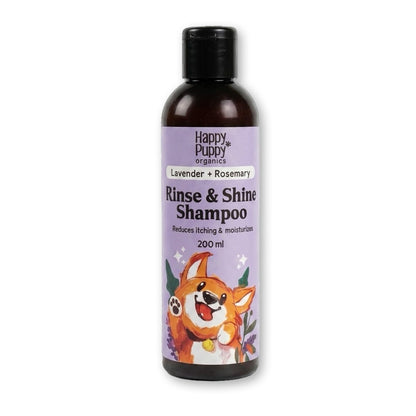 Happy Puppy Organics Rinse & Shine Shampoo 200 ml