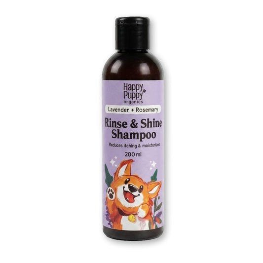 Happy Puppy Organics Rinse & Shine Shampoo 200 ml