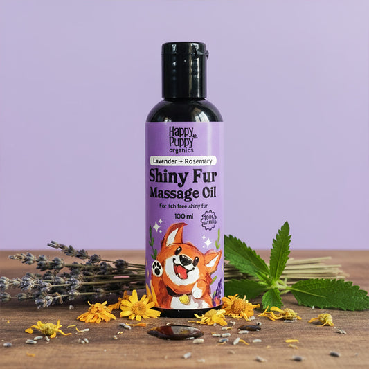 Happy Puppy Organics Shiny Fur Spa Oil 100ml