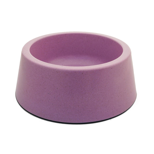 Healing Leaf Bamboo Bowl | Purple