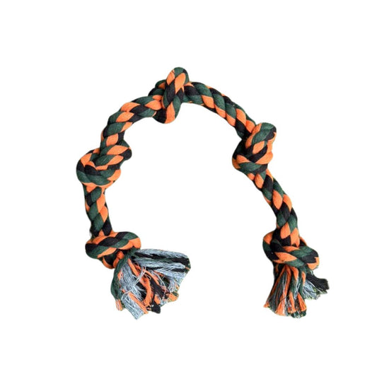 Healing Leaf 5 Knots Rope Toy