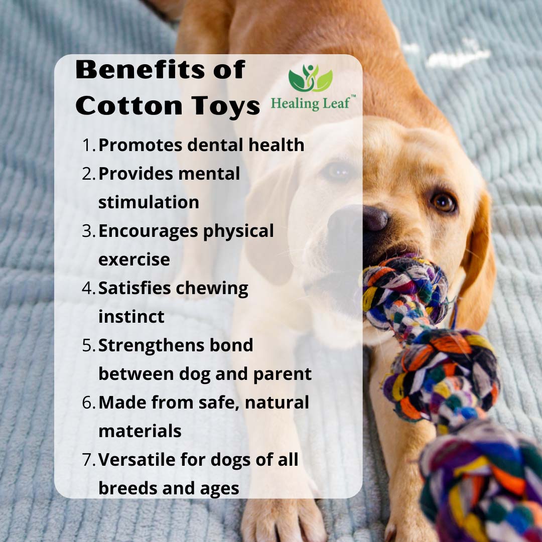 Healing Leaf 5 Knots Rope Toy
