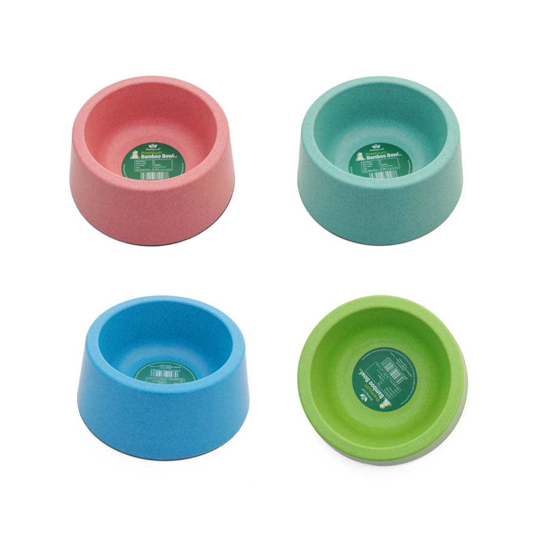 Healing Leaf Bamboo Bowl | Dark Blue