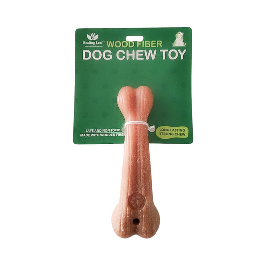 Healing Leaf Wooden Chew Toys - Bone