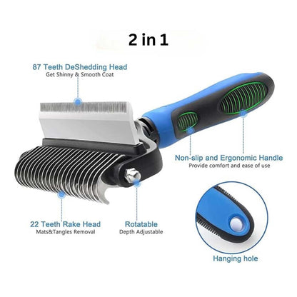 Healing Leaf Dematting Brush