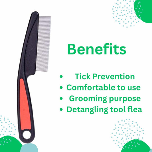 Healing Leaf Flea Comb