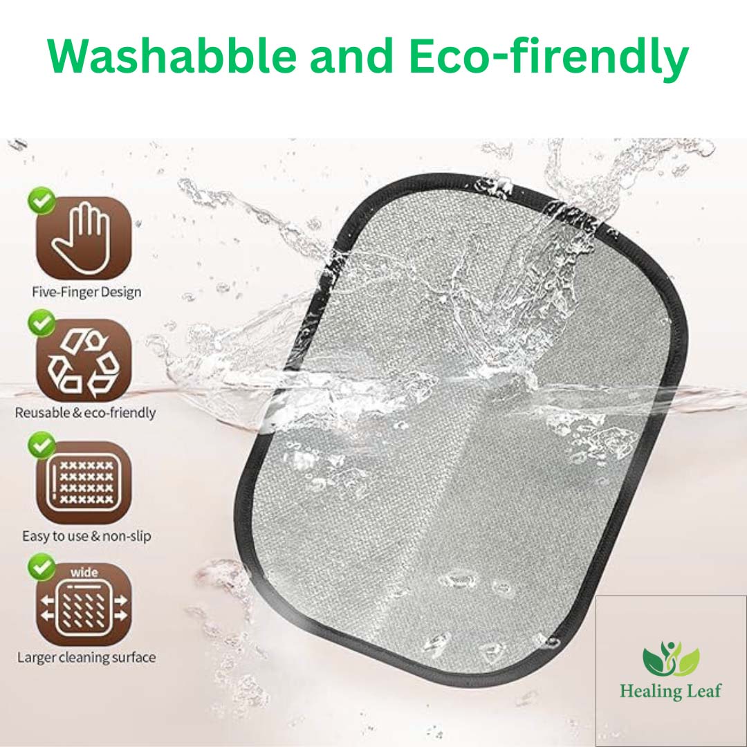 Healing Leaf Hand Pet Hair Remover Brush