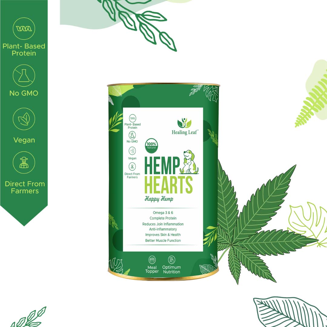 Healing Leaf Hemp Hearts | For Pets