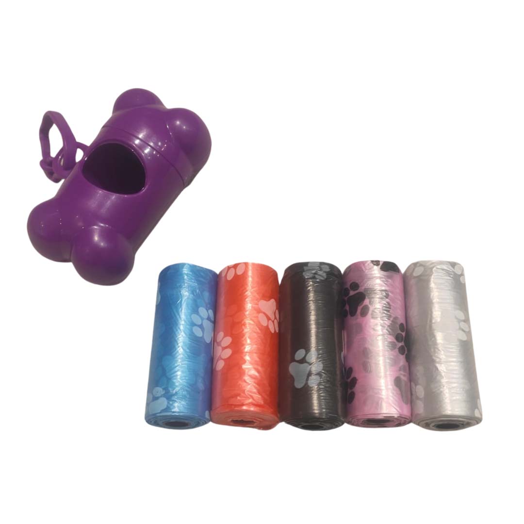 Healing Leaf Pooop Bag With A Dispenser