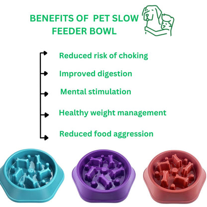 Healing Leaf Slow Feeding Bowl