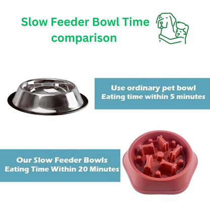 Healing Leaf Slow Feeding Bowl