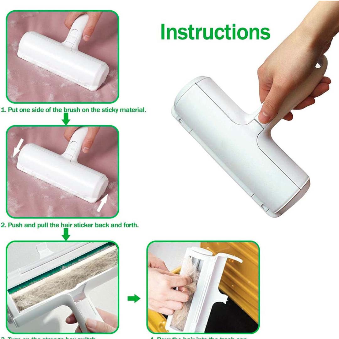 Healing Leaf Small Lint Remover Brush