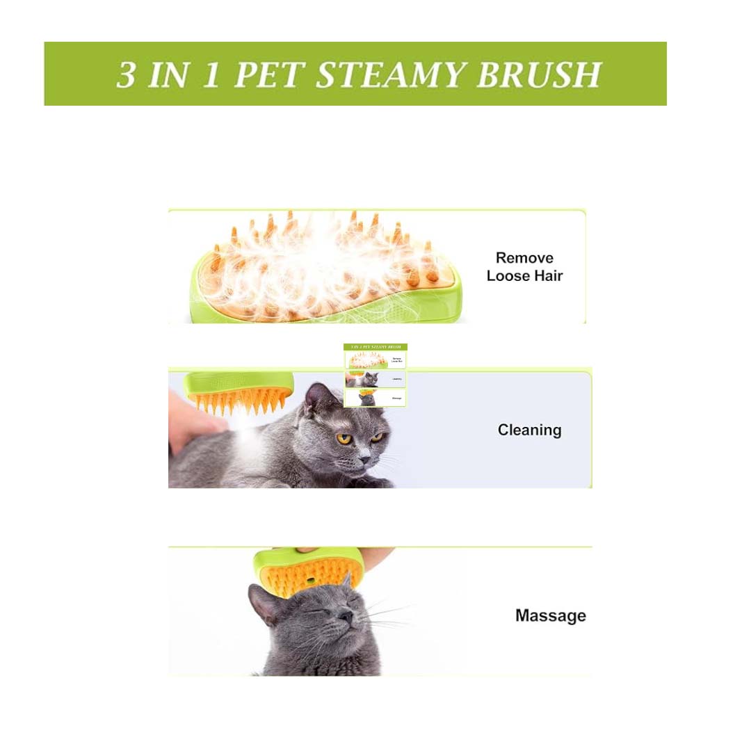 Healing Leaf Mango Steam Brush