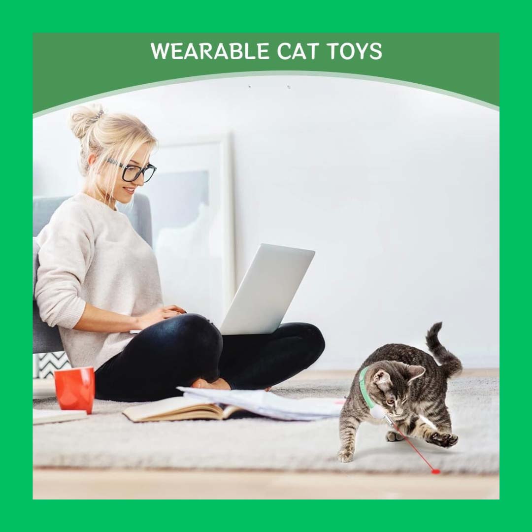 Healing Leaf Cat Laser Collar