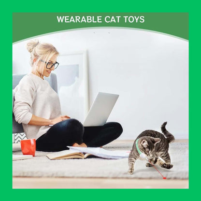 Healing Leaf Cat Laser Collar