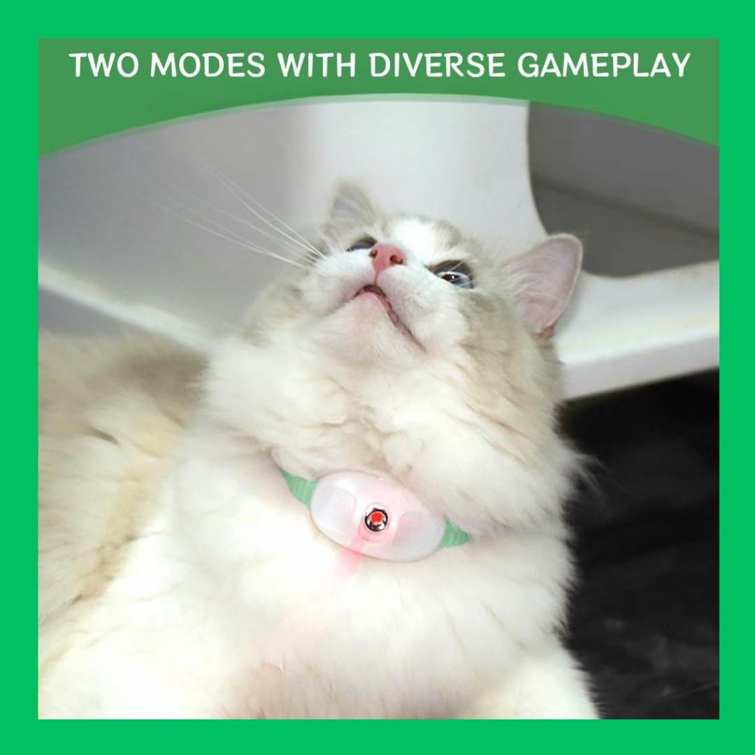 Healing Leaf Cat Laser Collar