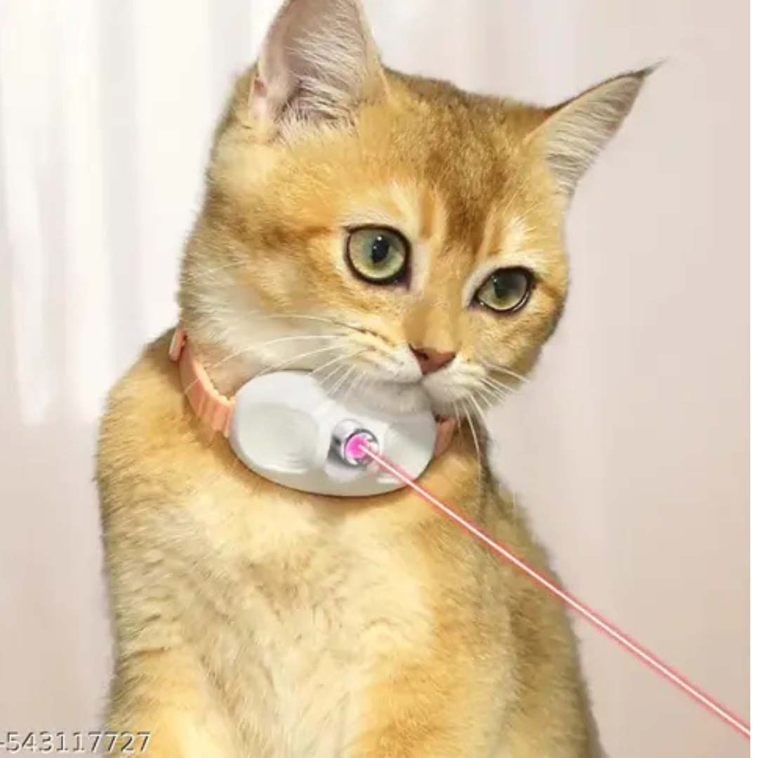Healing Leaf Cat Laser Collar