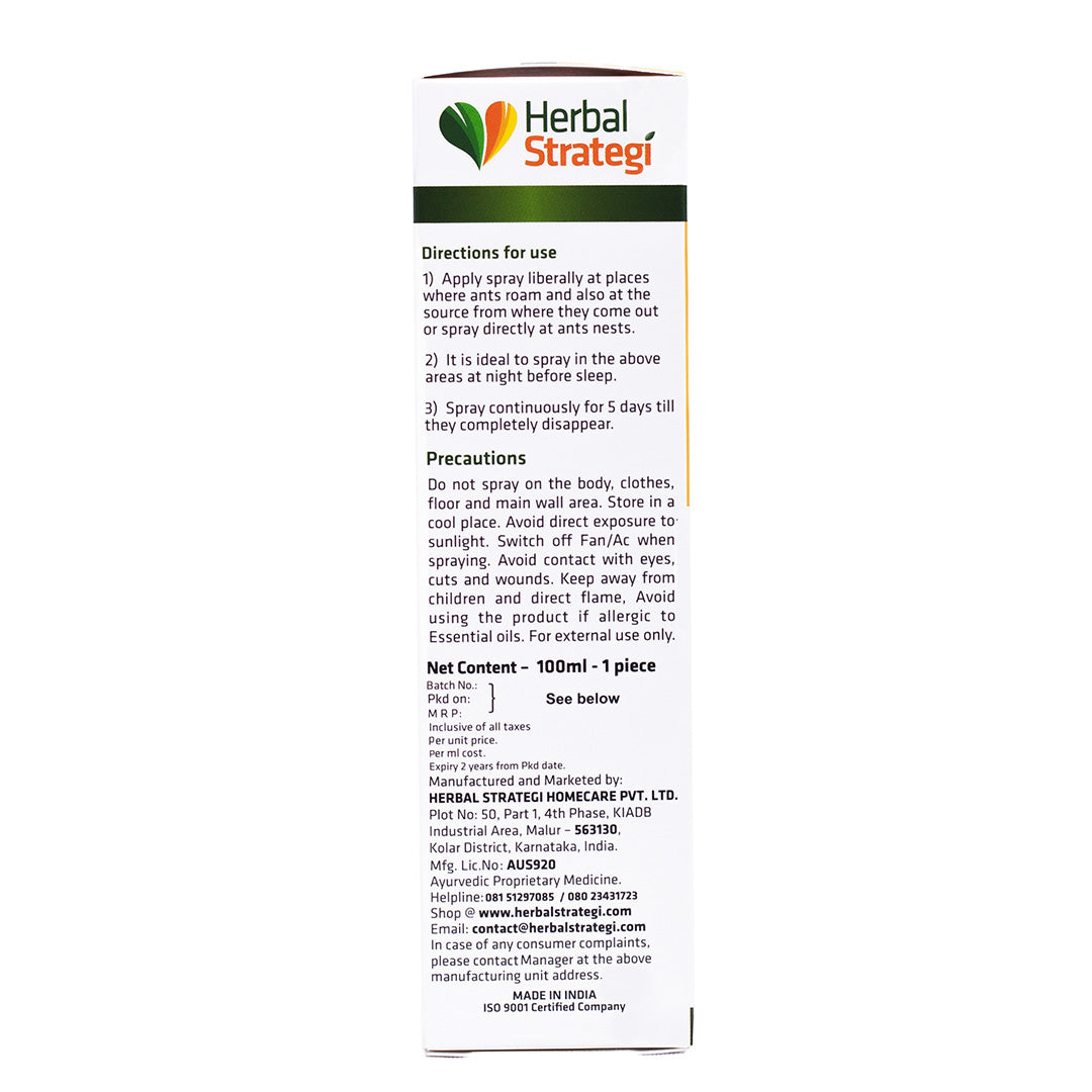 Herbal Strategi Herbal Ant Repellent Spray