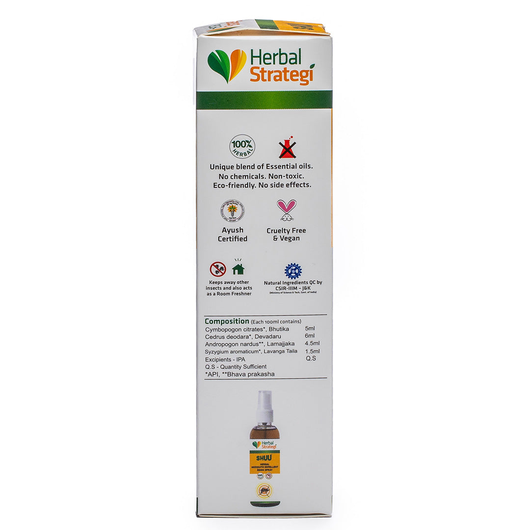 Herbal Strategi Herbal Mosquito Repellent Room Spray