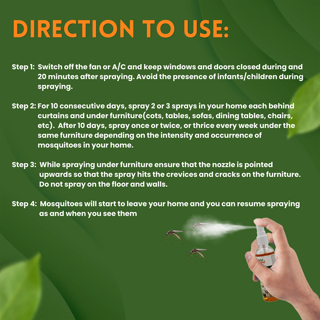 Herbal Strategi Herbal Mosquito Repellent Room Spray