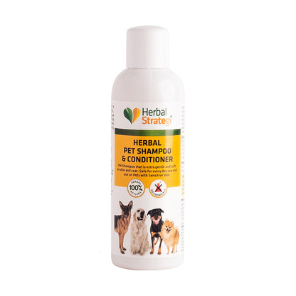 Herbal Strategi Herbal Pet Shampoo and Conditioner