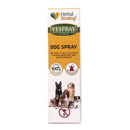 Herbal Strategi Herbal Ticks, Fleas, Lice and Mites Spray for Dogs