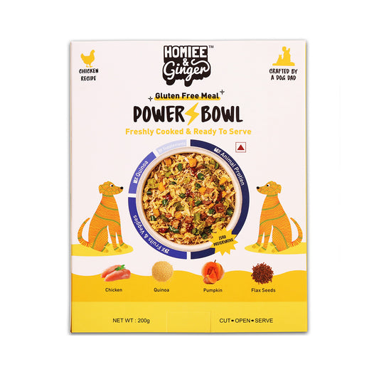 Homiee & Ginger Homiee & Ginger | Fresh Food For Dogs | Power Bowl | Chicken & Quinoa | Gluten Free Recipe