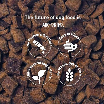 Homiee & Ginger Homiee & Ginger | Grain Free Air Dried Dry Dog Food | 90% Meat 10% Superfood | Puppy & Adult