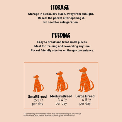 Homiee & Ginger Homiee & Ginger | Jerky Bar | Air Dried Treat For Dogs | Chicken