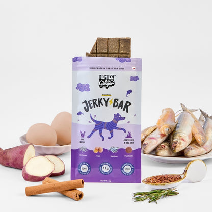Homiee & Ginger Homiee & Ginger | Jerky Bar | Air Dried Treat For Dogs | Fish