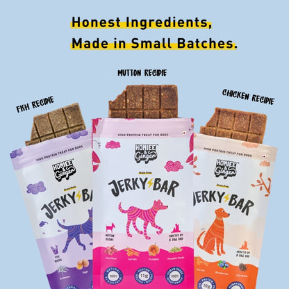 Homiee & Ginger Homiee & Ginger | Jerky Bar | Air Dried Treat For Dogs | Fish