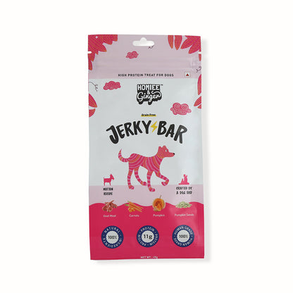 Homiee & Ginger Homiee & Ginger | Jerky Bar | Air Dried Treat For Dogs | Lamb