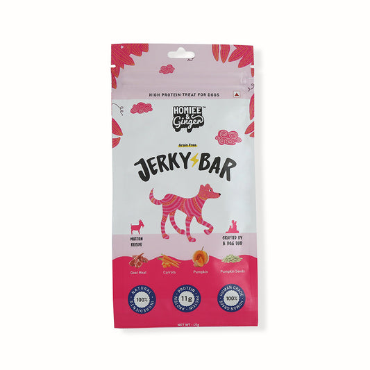 Homiee & Ginger Homiee & Ginger | Jerky Bar | Air Dried Treat For Dogs | Lamb